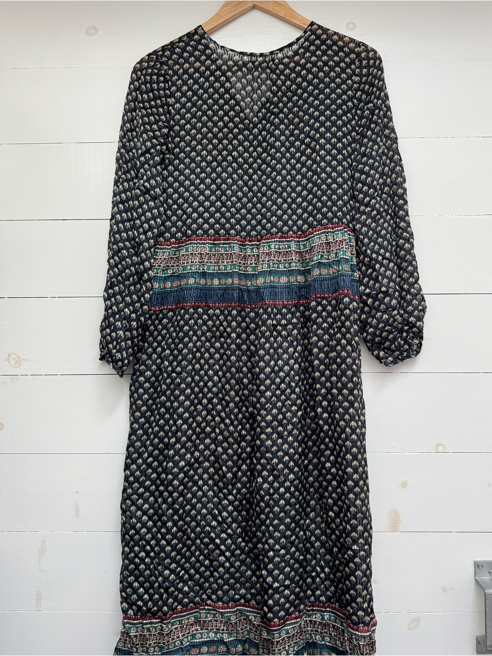 Doen Silk Maxi Dress XS